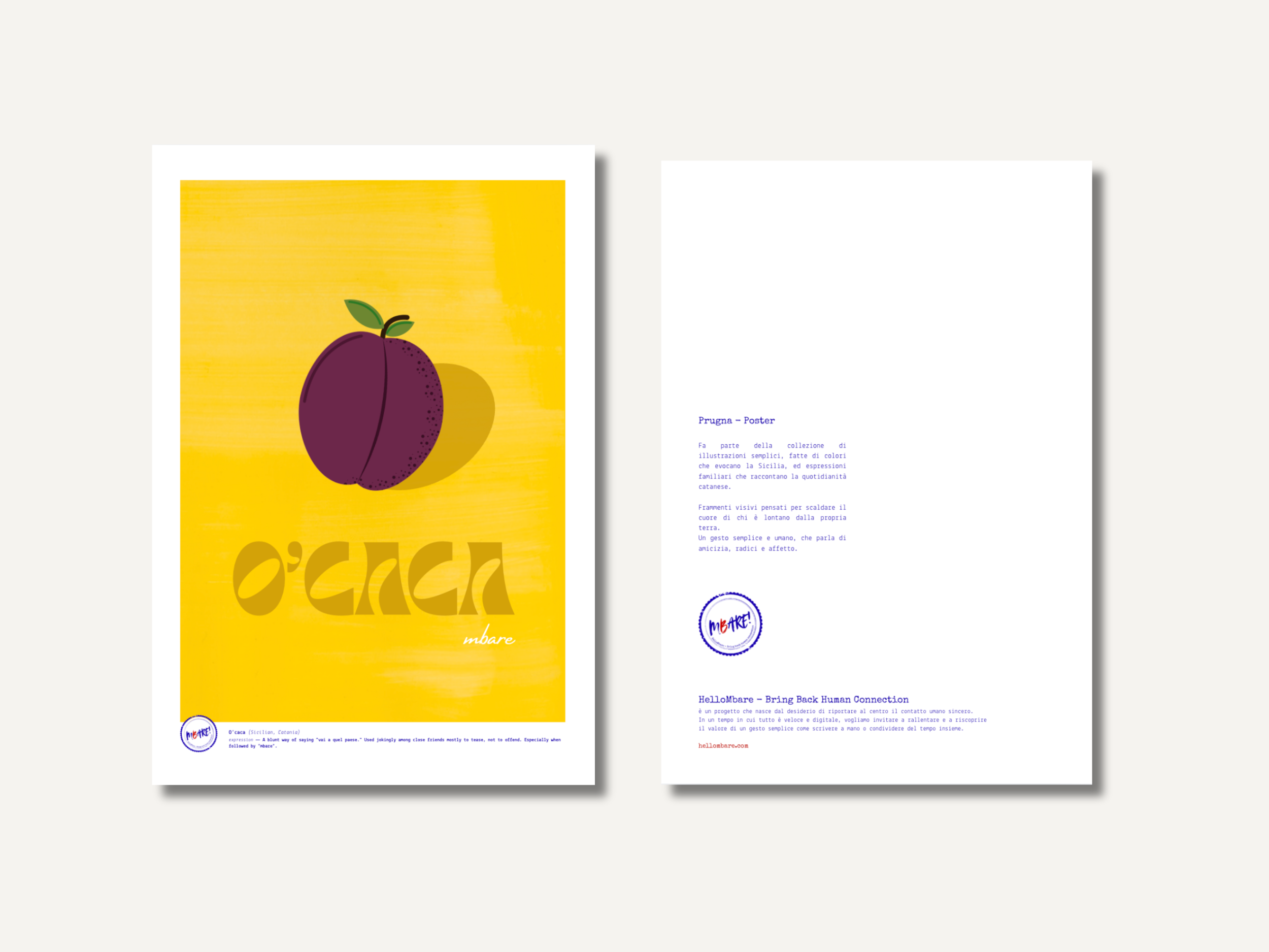 Prugna - A3 Print
