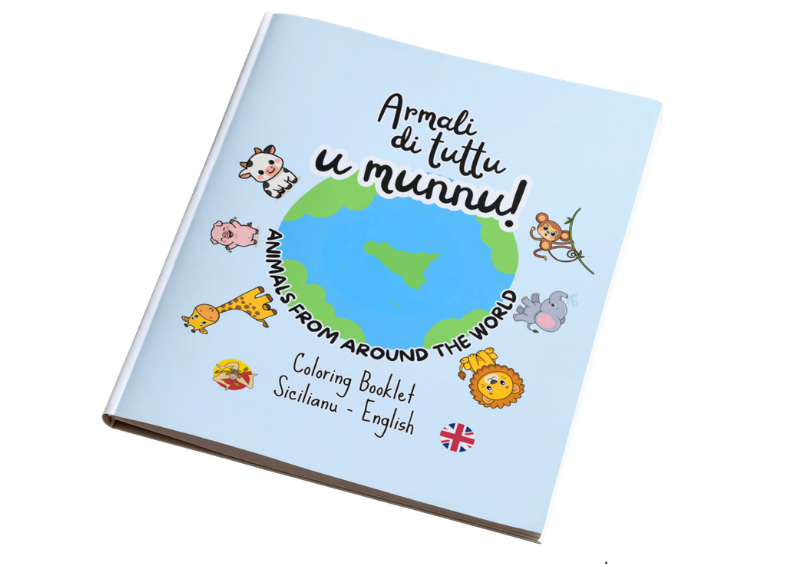 Coloring Booklet - Sicilianu & English