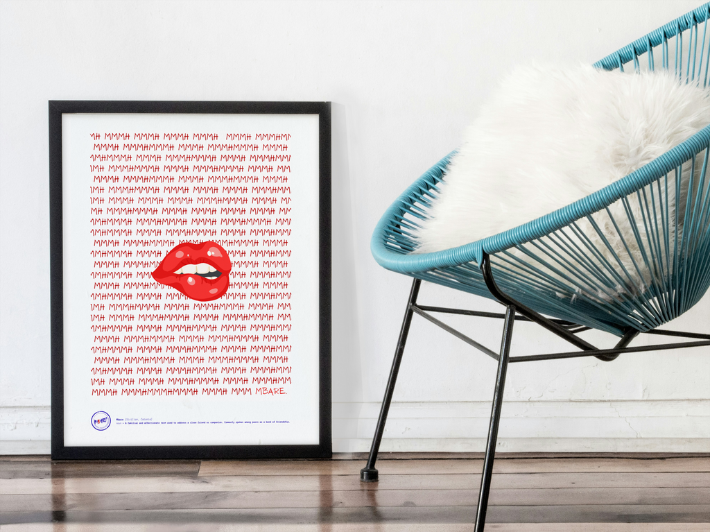 mmmmbare - A3 Print